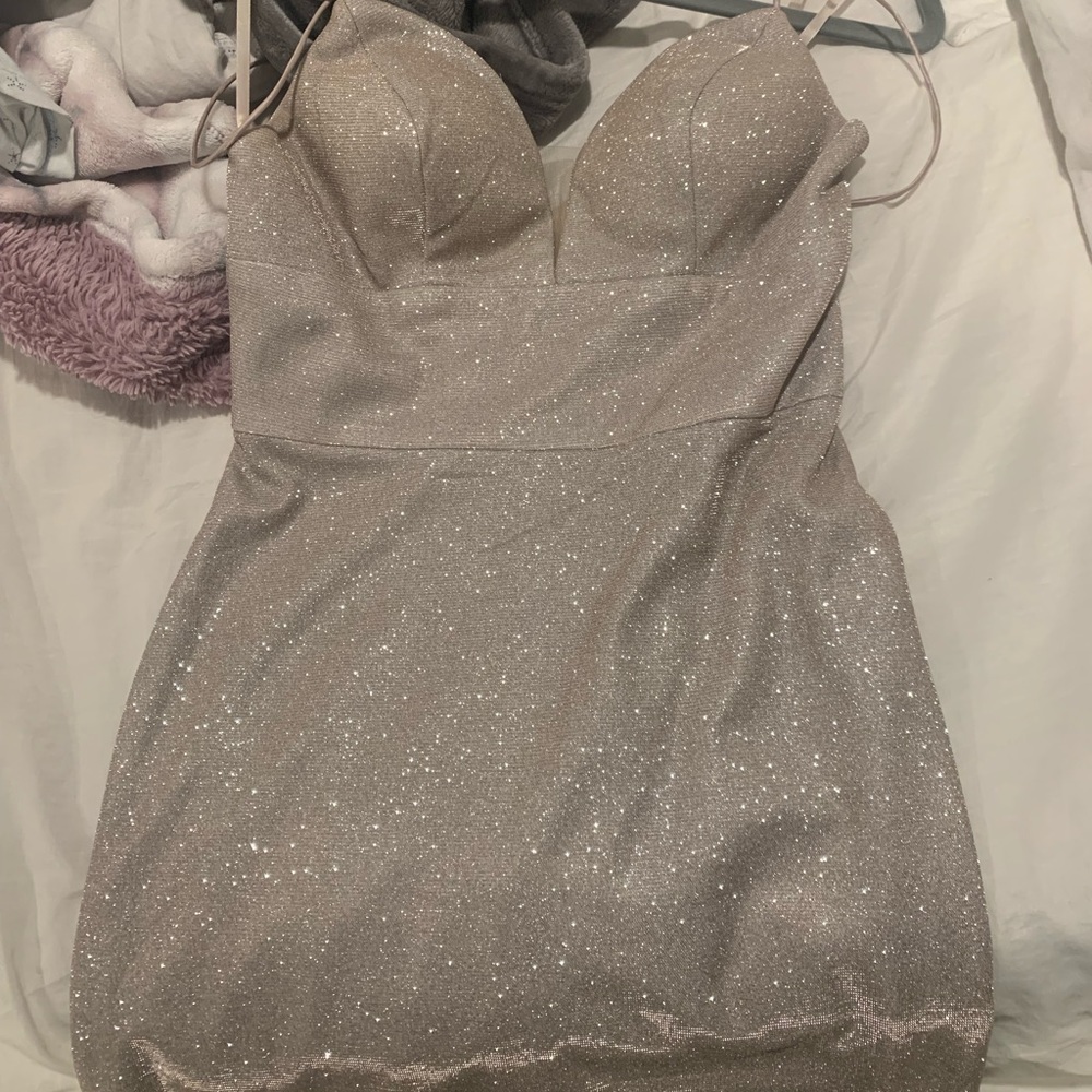 Beautiful sparkly mini dress